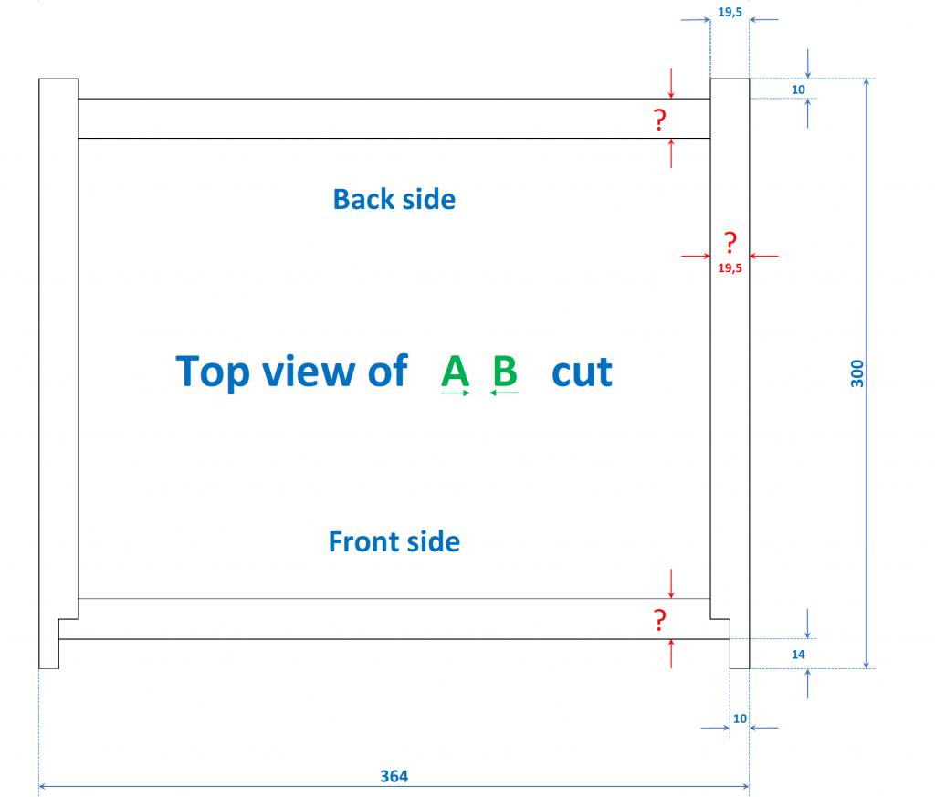 Name:  JBL 4312a dimensions 3 Top view of AB cut.jpg
Views: 317
Size:  43.3 KB